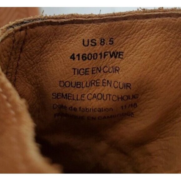 Kodiak Womens Alexi Brown Rust Leather Suede Slide Sandals Size 8.5 - Picture 13 of 13